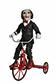 Saw – 12” Action Figure – With Sound Riding Tricycle