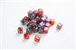 Gamegenic - Galaxy Series - Mars - D6 Dice Set 12 mm (36 pcs)