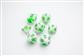 Gamegenic - Glow Series - Toxic Stones - RPG Dice Set (7 pcs)