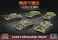 Flames Of War - Comet Armoured Troop (5x Plastic) - EN