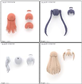 30MS Option Hair Style Parts Vol.7 All 4 Types