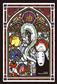 Stained glass Jigsaw Puzzle 126P Gods of Unabara - Spirited Away