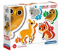 Clementoni 2+3+4+5 T My First Puzzles Waldtiere