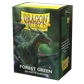 Dragon Shield Standard size Matte Sleeves - Forest Green (100 Sleeves)