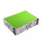 Gamegenic - Magnetic Dice Tray Rectangular Black/Green