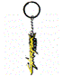 Cyberpunk 2077 Logo Metal Keychain